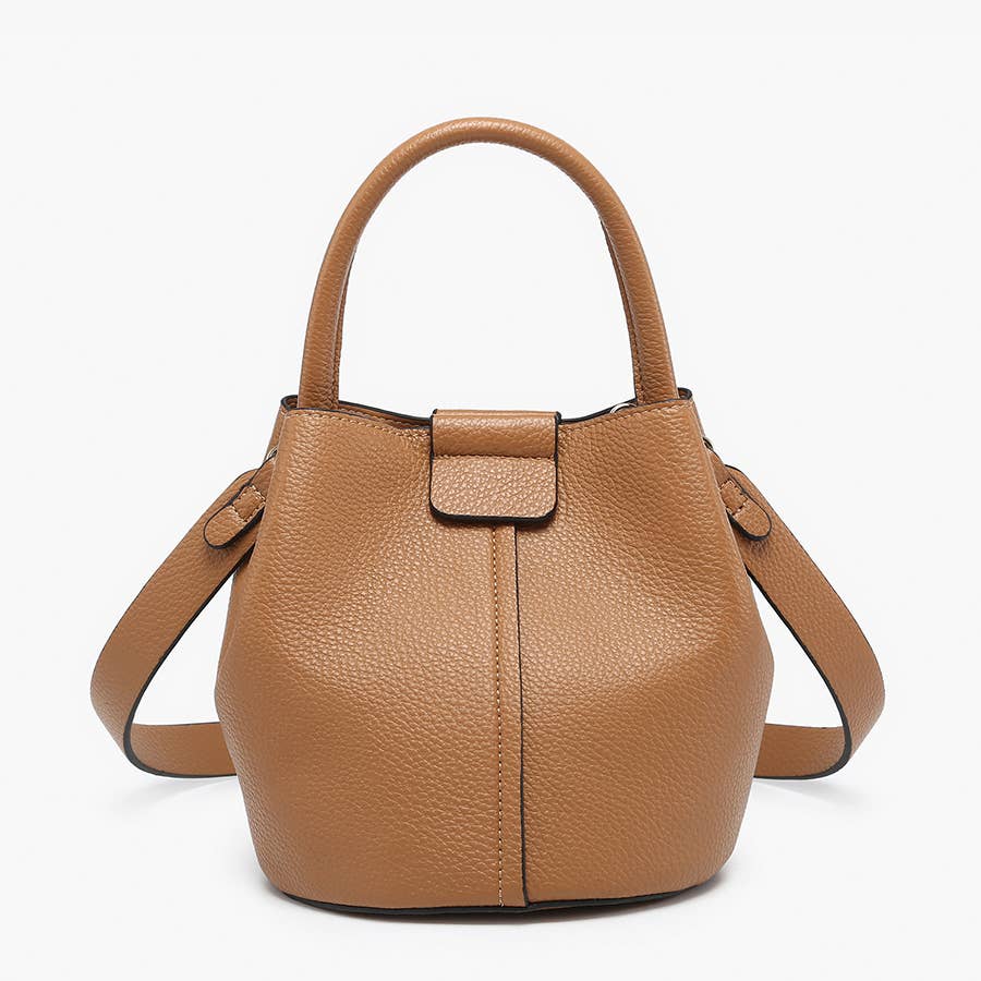 Farrah Bucket Bag w/ Top Handle & Inner Bag