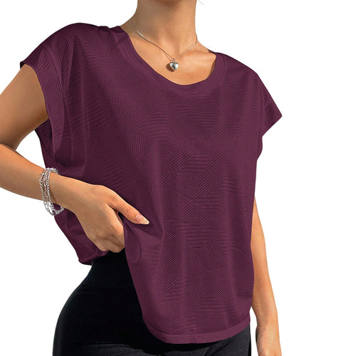Active Wrapped Cutout Workout Tees