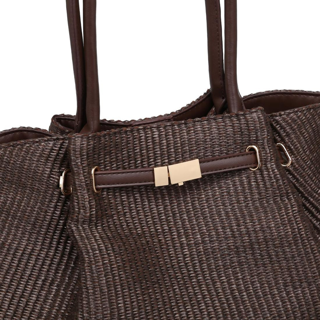 Kaia Straw Tote