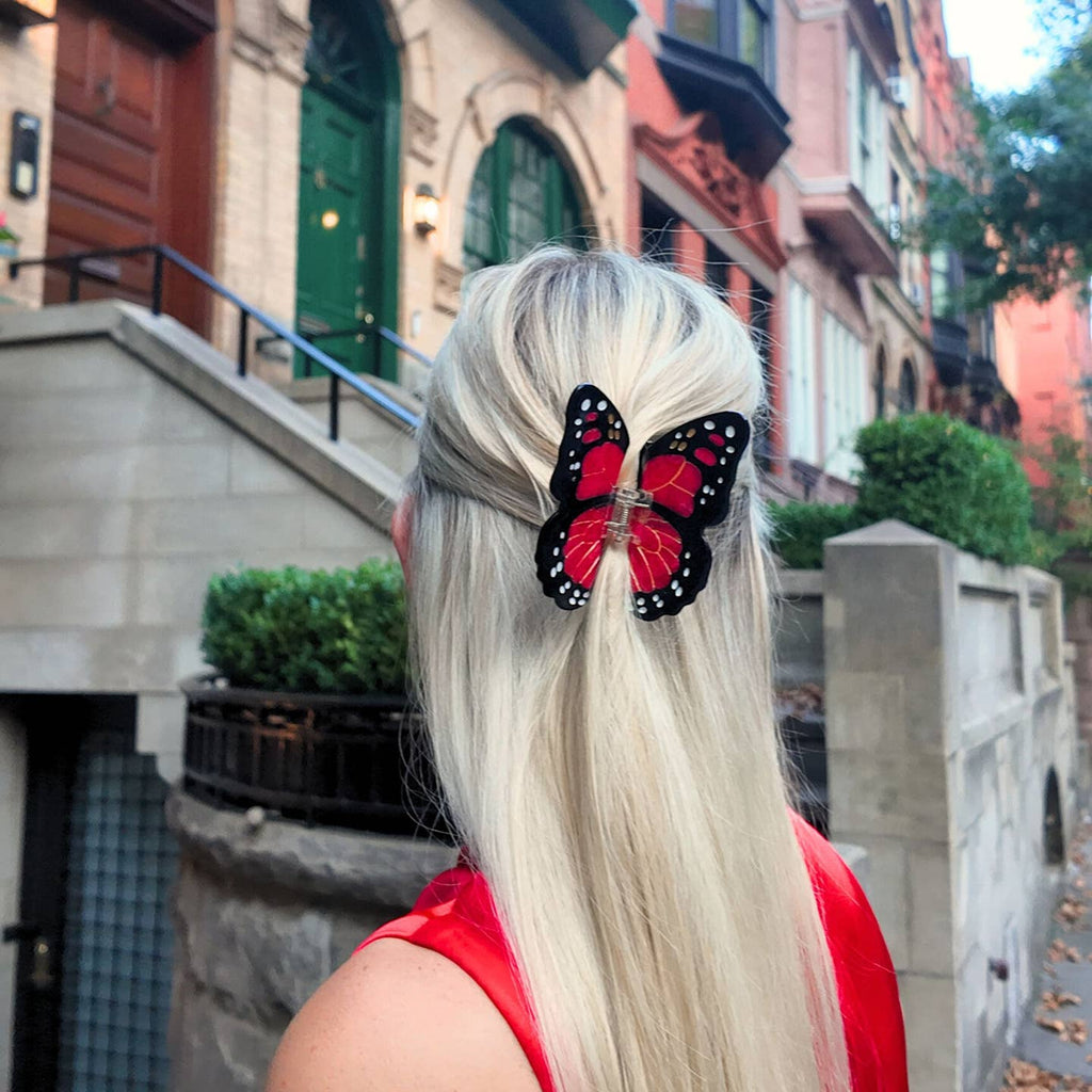 Hand-Painted Hair Claw Clip