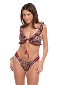 Alessia Deer Dark Brown Bottom