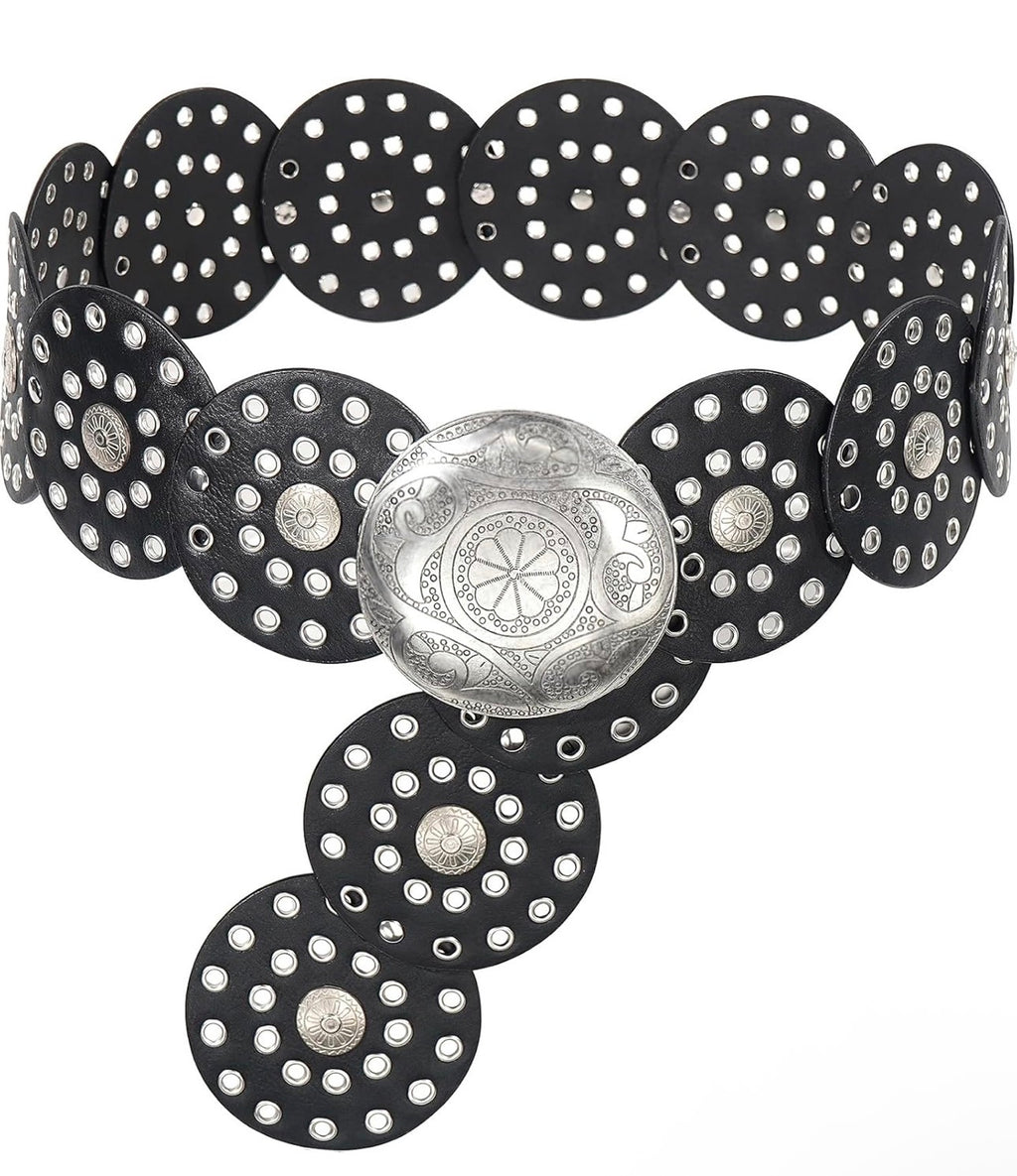 Boho Leather Belt