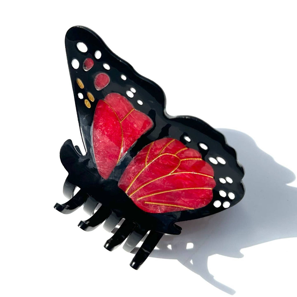 Hand-Painted Hair Claw Clip