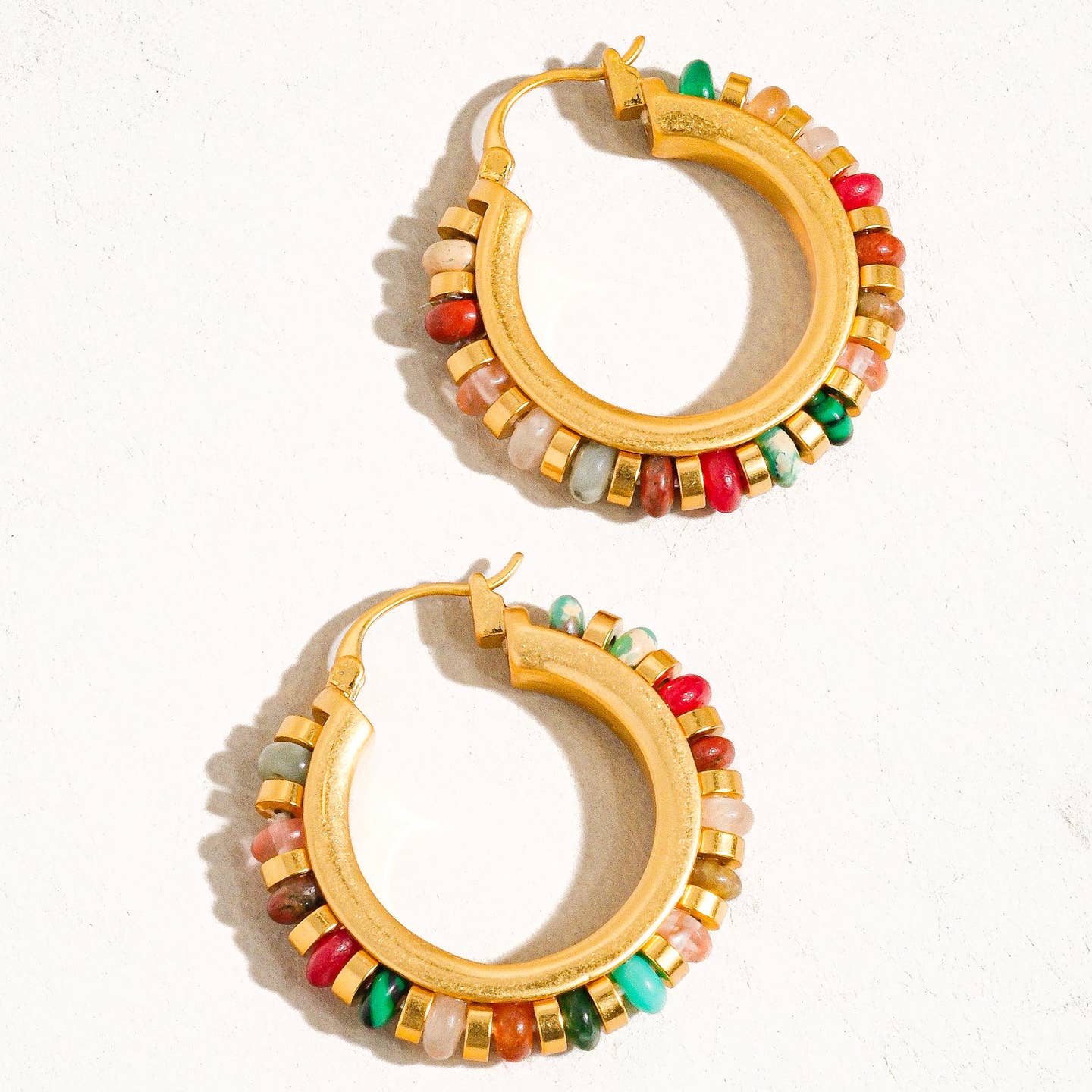 Color Hoop Earrings