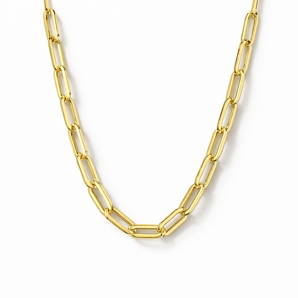 Oval Chain Link Necklace