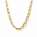 Oval Chain Link Necklace