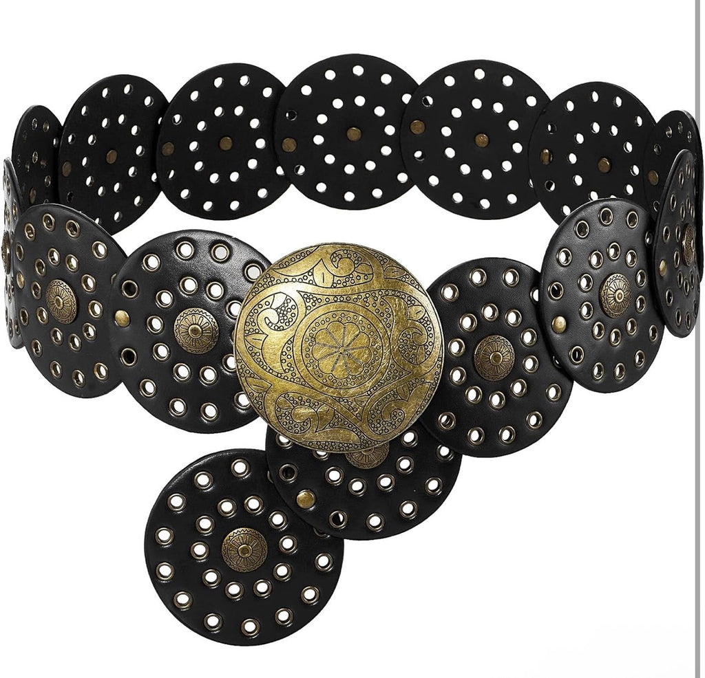 Boho Leather Belt