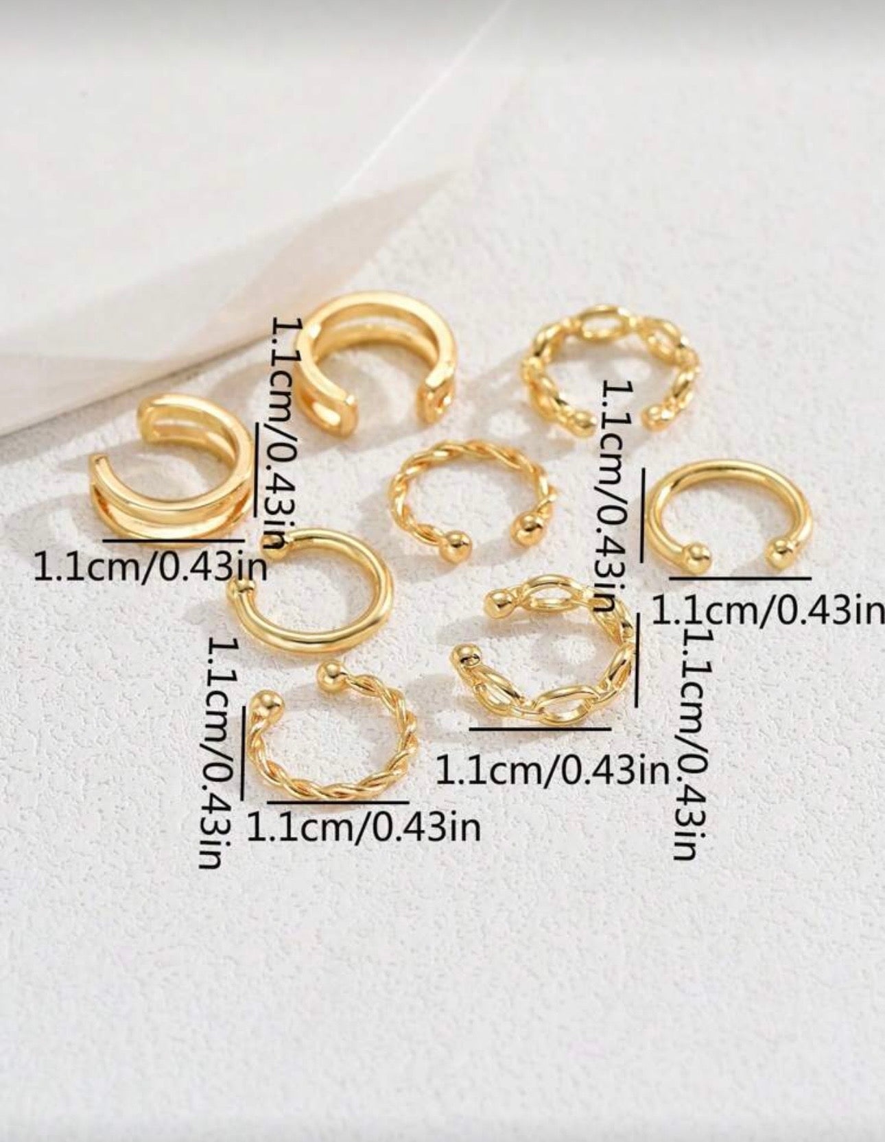 Mystery Cuff Earrings