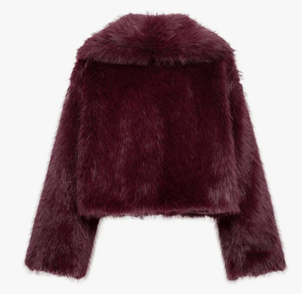 Faux Fur Coat