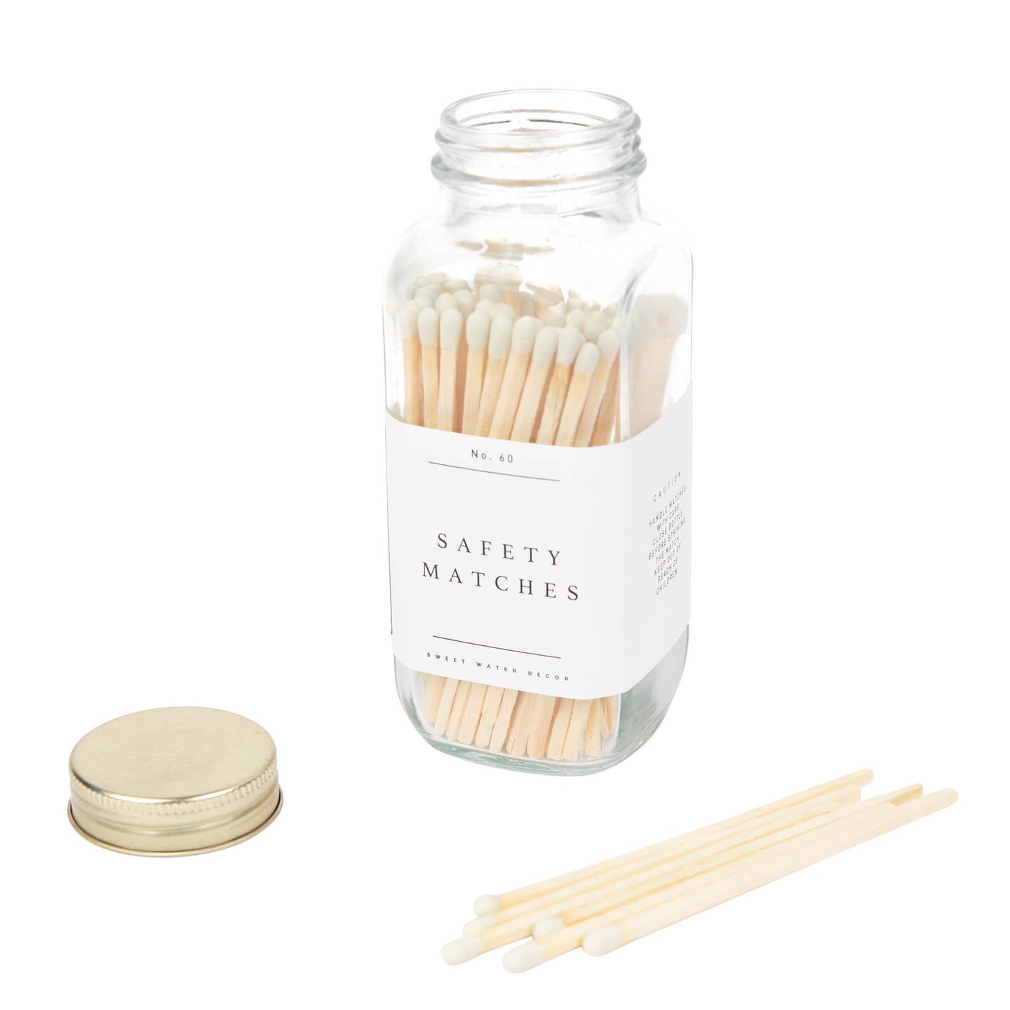 Safety Matches White Tip