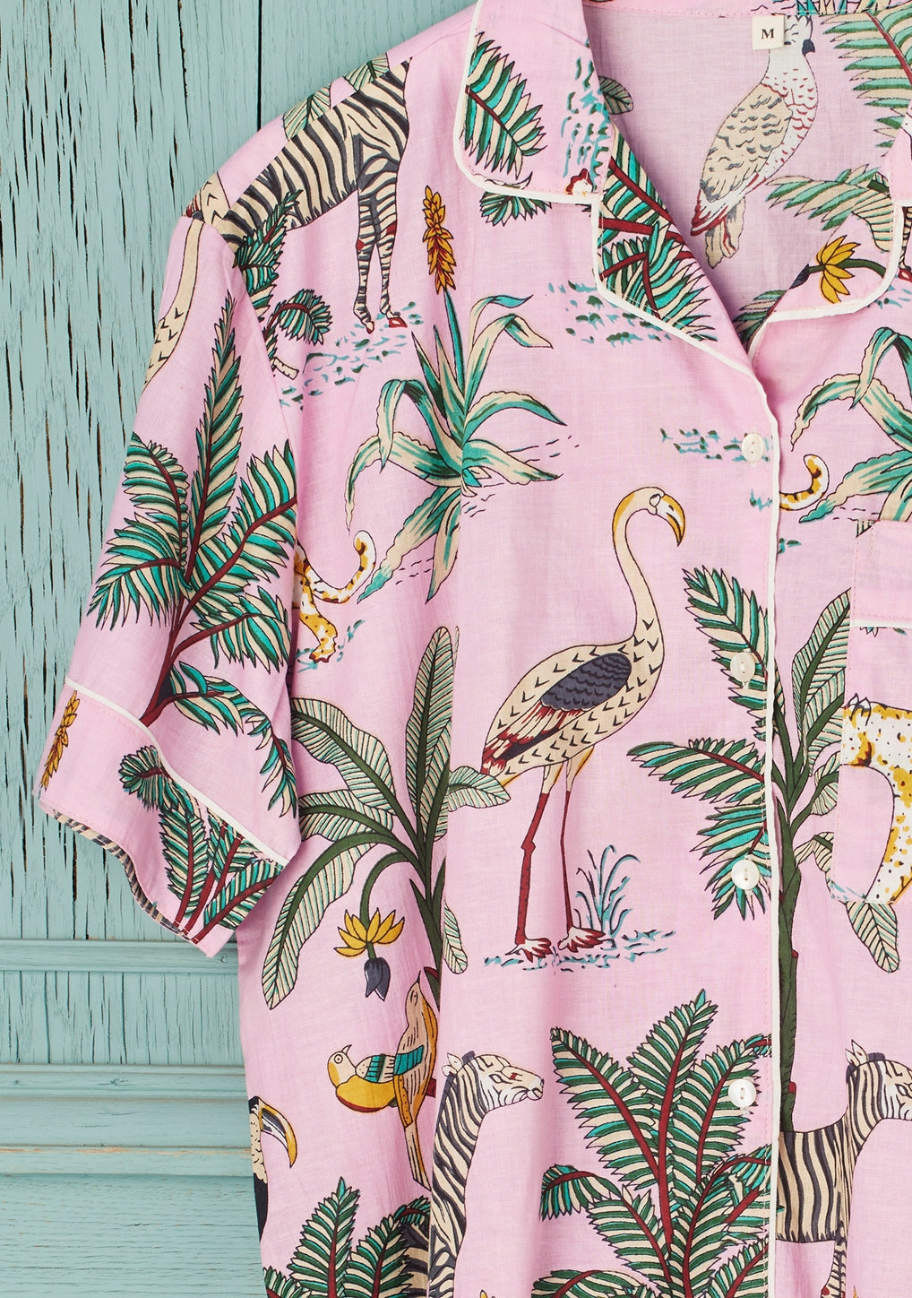 Jungle Print Short Pijamas