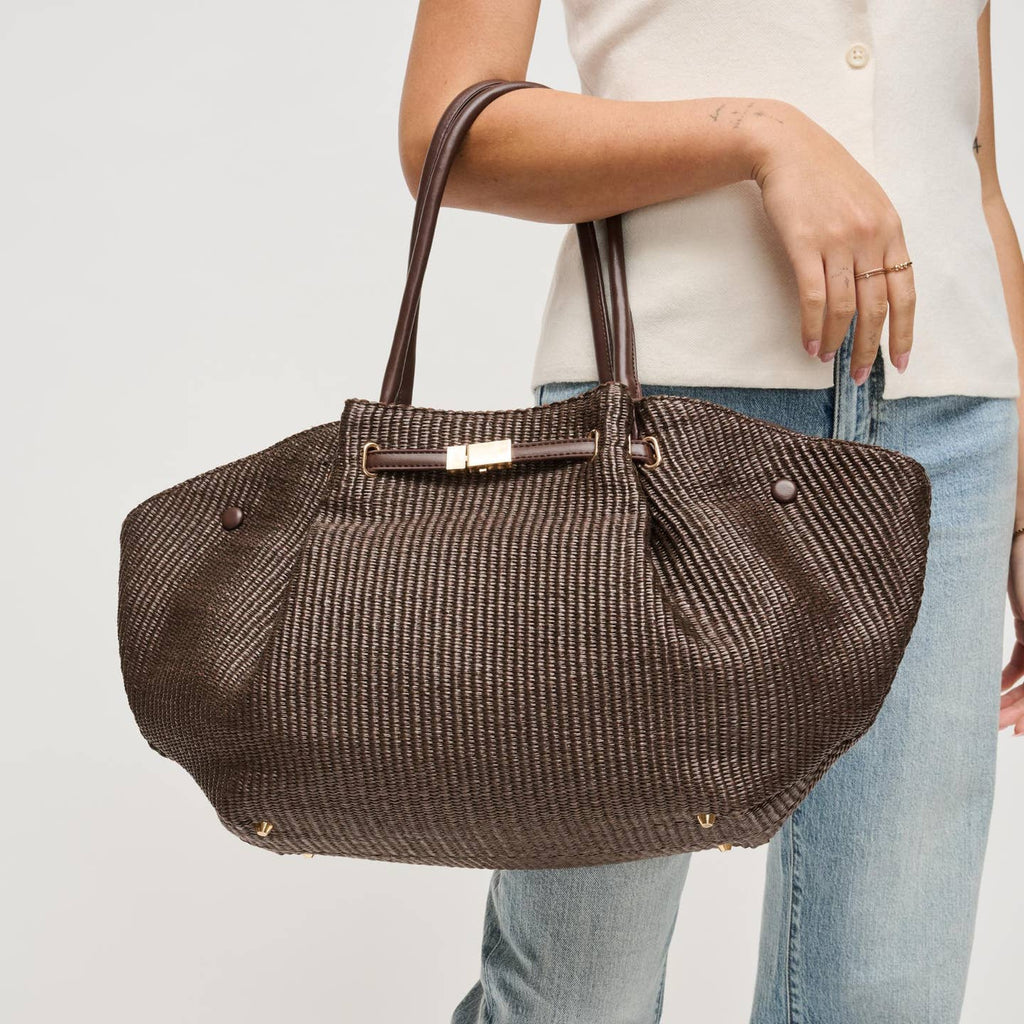 Kaia Straw Tote